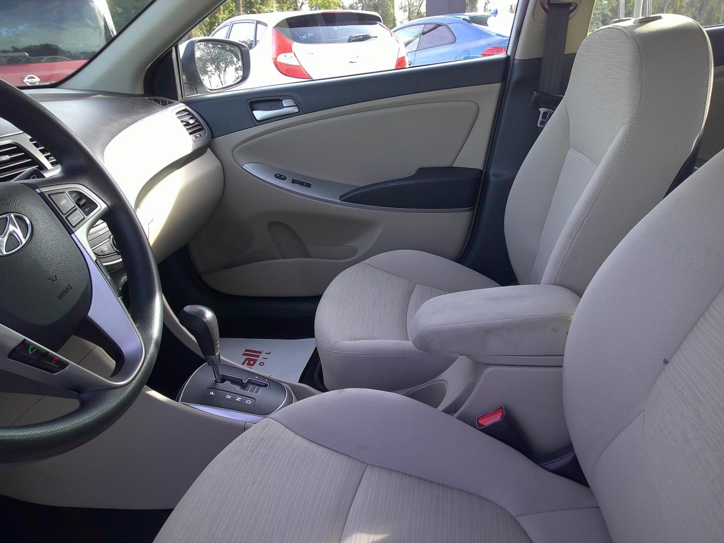 2017 WHITE HYUNDAI ACCENT SE (KMHCT4AE5HU) , located at 390 Hansen Avenue, Orange Park, FL, 32065, (904) 276-7933, 30.130497, -81.787529 - Photo#1